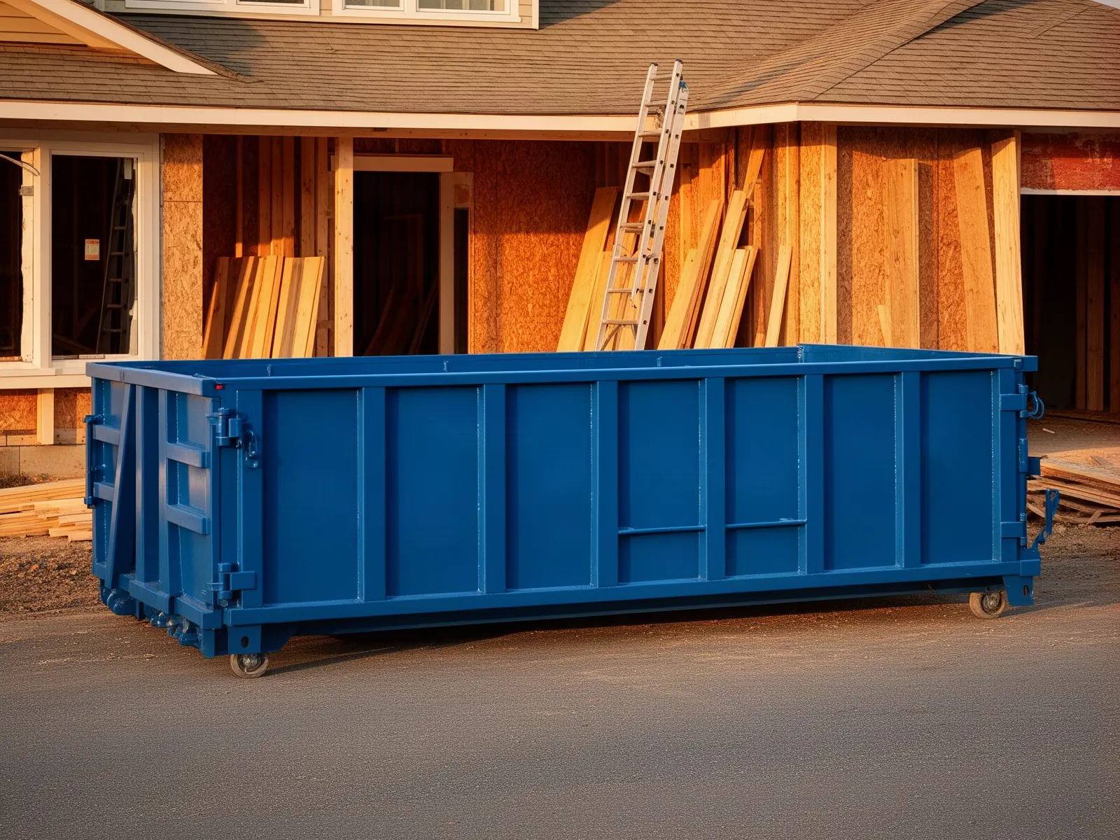 Roll-off dumpster from Irvine Heavy Duty Dumpster Rental in Irvine, CA